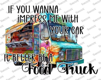 Food Truck SVG PNG, Print Cut File, Cricut Silhouette Sublimation (Digital Download)