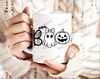 Boo - Print & Cut SVG PNG - Digital Download - Halloween, Cricut, Silhouette Cameo