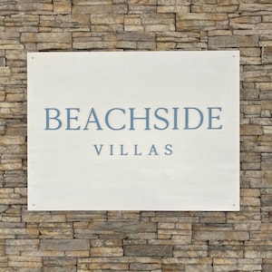 Outdoor Business Sign - Custom Business Sign - Logo Sign for Outdoors - Exterior Wood Mounted Logo Sign 3D Custom Laser Cut - American Made