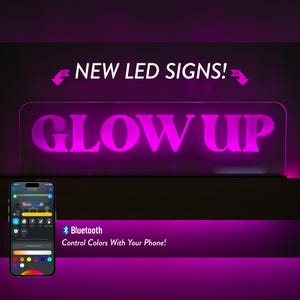 NEW! Custom LED Logo Sign - Laser Engraved Logo - Lobby Sign - Customizable