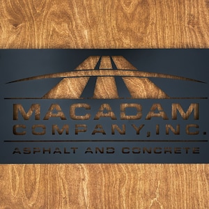 Custom Metal Sign, Custom Business Sign Metal, Steel Logo Sign, Outdoor Metal Sign, Interior Metal Sign, Custom Metal Wall Art, Personalized