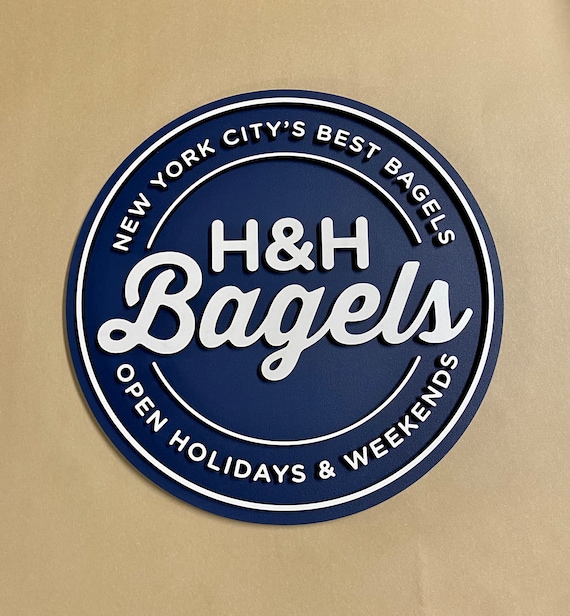 Round Wood Mounted Logo Sign Custom Laser Cut Logo Sign With Etsy