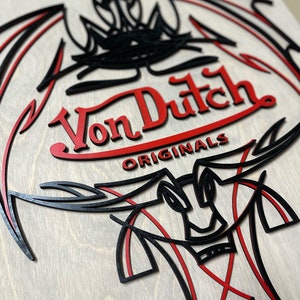 3D Wood Logo Sign: Custom Layered Business Signage