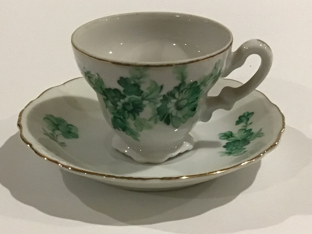 Yamaka China Demitasse Cup and Saucer Made in Japan Etsy