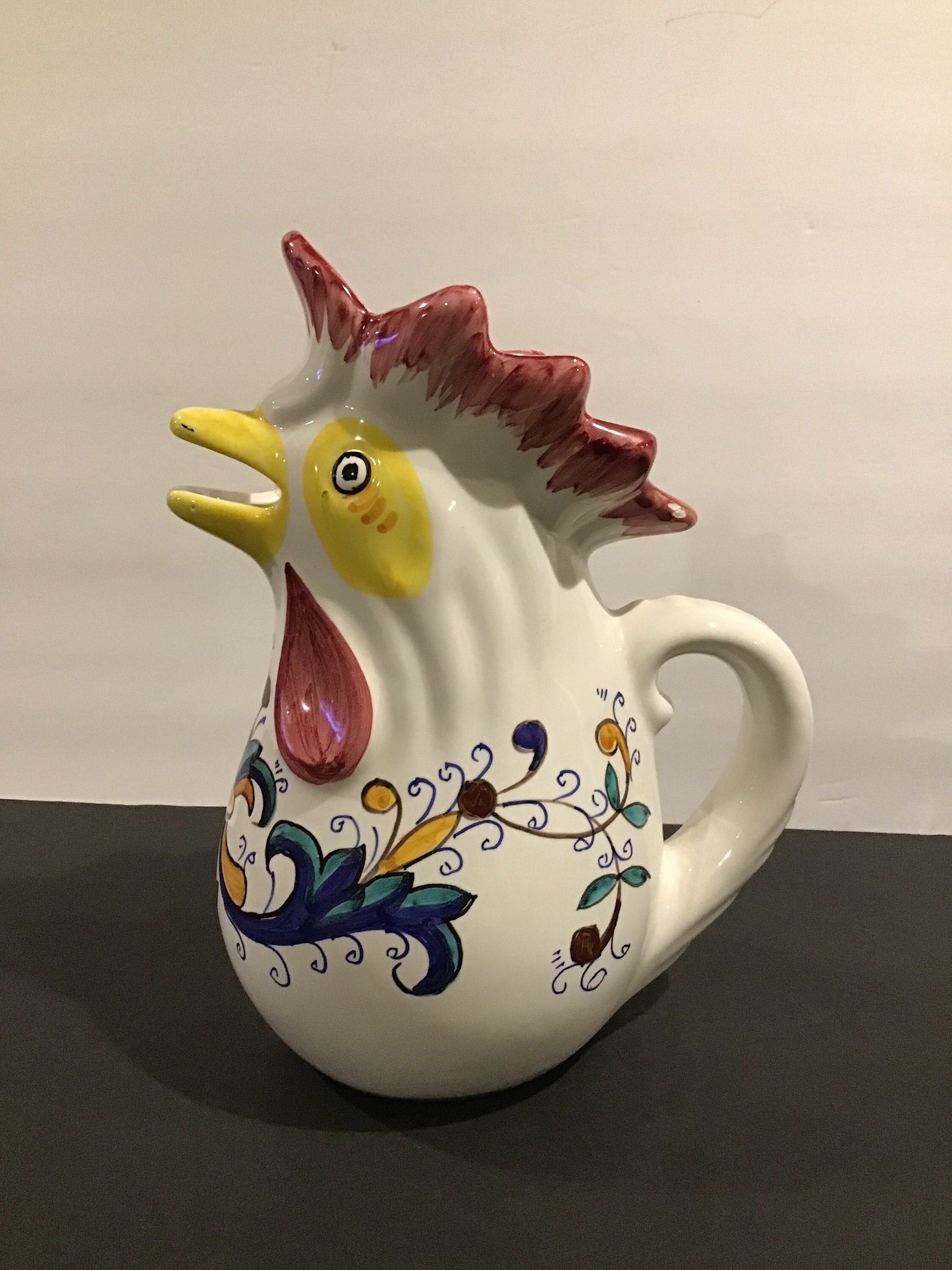 Chicken Pitcher, Made in Italy, **CHIP**, 56 Oz Cap for sale  