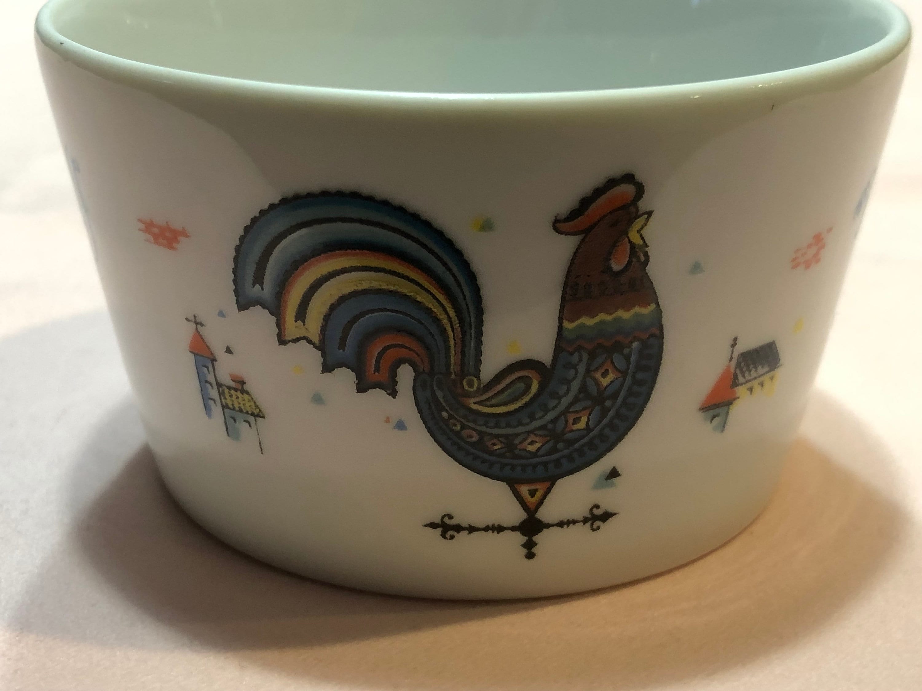 Vintage Coffee Cup & Hot Plate Tile Swedish Theme Berggren 1960-70s - Ruby  Lane
