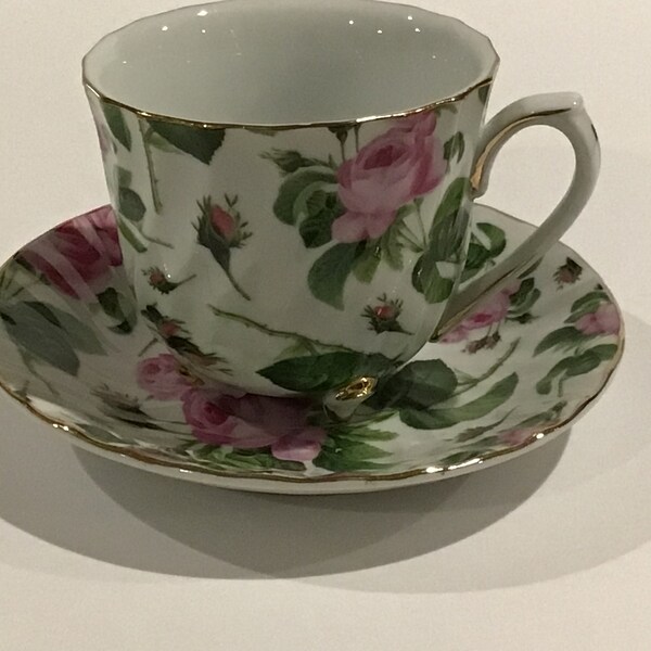 Victorias Garden Tea Set Etsy