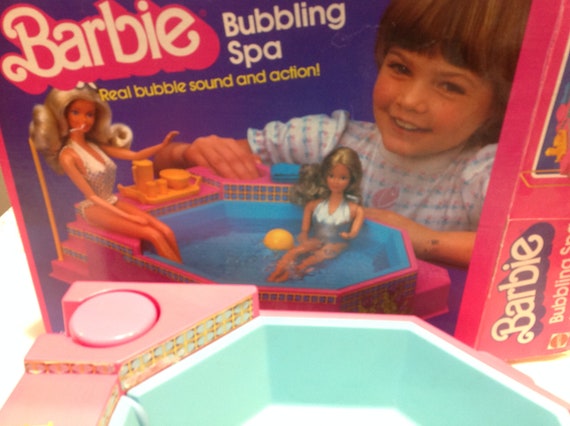 barbie bubbling spa