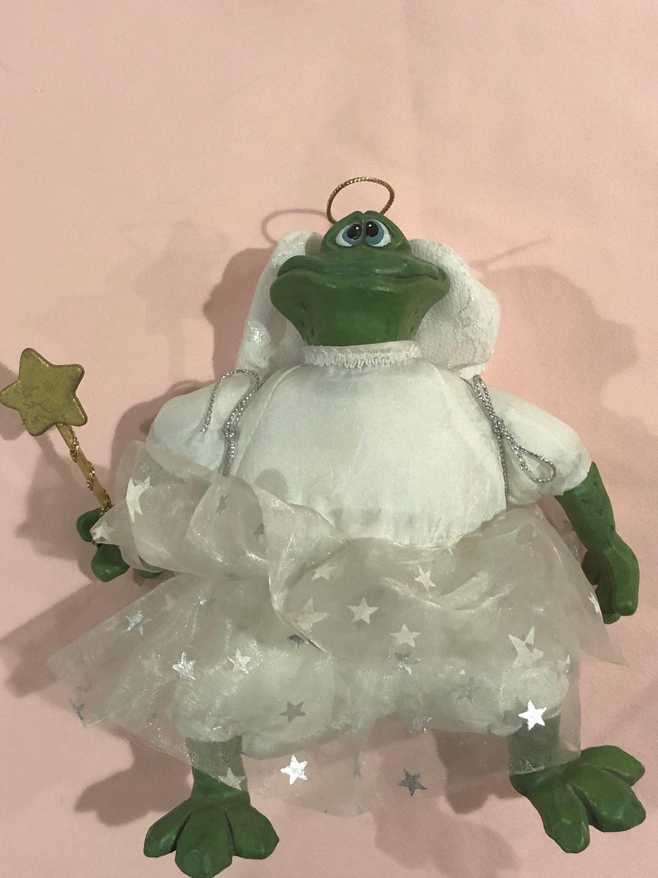 Frog Angel by Kathleen Kelly, Critter Factory, Russ Berrie 