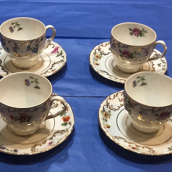 Victoria Czechoslovakia Tea Set Etsy