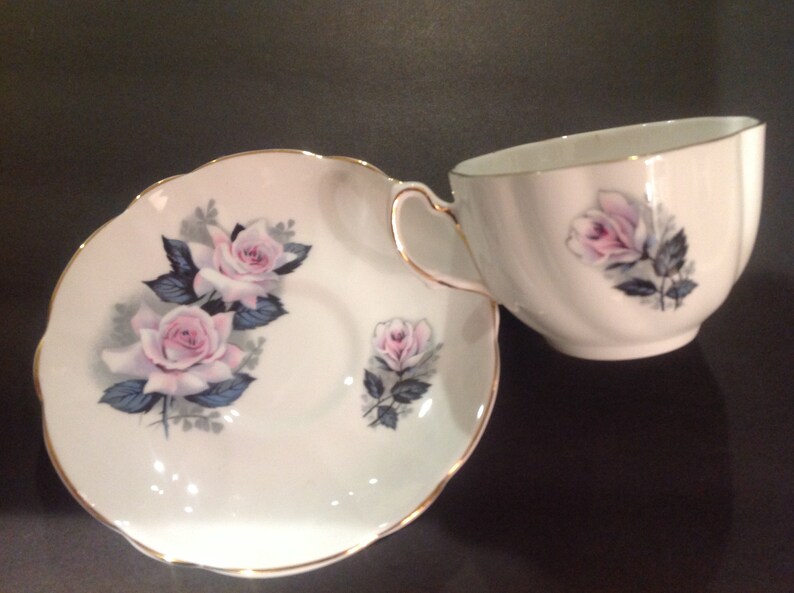 Royal Grafton Bone China Tea Cup and Saucer Made in England Etsy