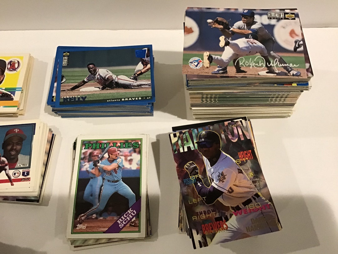 Baseball and Basketball Cards Topps Upperdeck Skybox Etsy