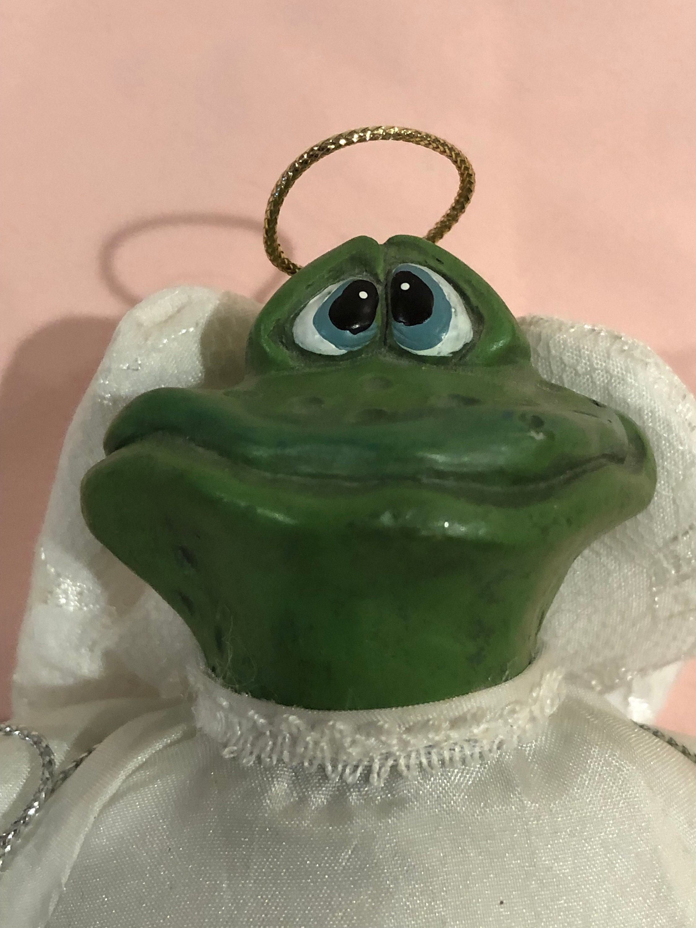 Frog Angel by Kathleen Kelly, Critter Factory, Russ Berrie 