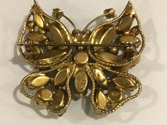 Regency Butterfly Brooch - image 3