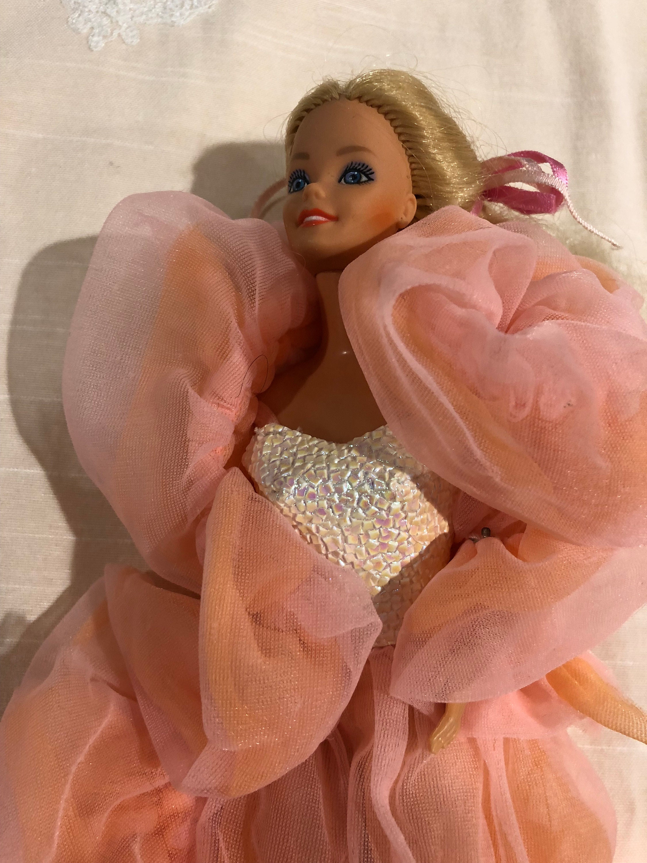 1984 Peaches and Cream Barbie Doll No Box Hair Style is Not Etsy