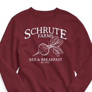 Schrute Farms Sweatshirt, The Office Sweatshirt, The Office Shirt, Schrute Farms Shirt, The Office Schrute Farms