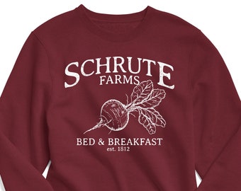 Schrute Farms Sweatshirt, The Office Sweatshirt, The Office Shirt, Schrute Farms Shirt, The Office Schrute Farms