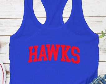 Custom Puff Tank Top, Custom Sports Puff Tank, Puff Print Team Name Tank-Top, Custom School Mascot, Puff School Sports, Sports Tank Top