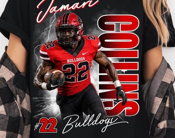 Custom Player Football Shirt, Soft Style Football Shirt, Custom Football Shirt, Personalized Player Shirt,  Football Mom, High School