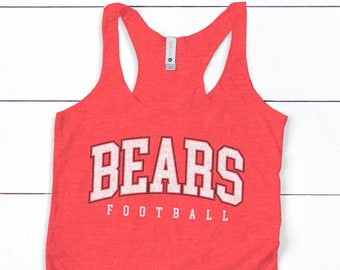 Custom Sports Team Tank Top, Personalized Jersey