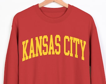 Kansas City Sweatshirt, Retro Sports Pullover