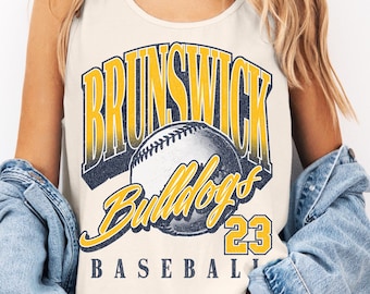 Camiseta sin mangas de béisbol estilo años 90, camiseta sin mangas de béisbol personalizada, ropa retro de softbol, día de partido, nombre y número, colores cómodos