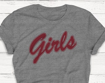Friends Tshirt, Girls Shirt, Softball Shirt, Vintage Shirt, Retro, 80's, 90's Shirt, Ladie's Crewneck Tee, Rachel, Monica