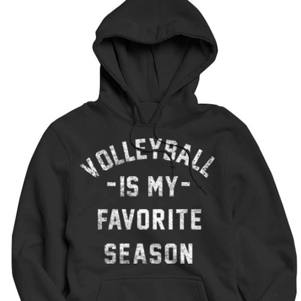 Volleyball Hoodie Etsy