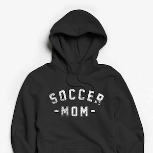 Soccer Mom Hoodie, Soccer Hoodie, Vintage, Unisex, Women&#39;s Soccer Hoodie, Soccer Mom, Sports, Youth Sports