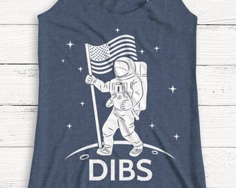 Dibs Tank Top - 4th of July Shirt - USA Shirt - America - Independence - Muscle - Tank Top - Patriotic - Alcohol - Graphic Tee - Summer