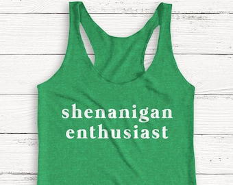 Koszulka bez rękawów dla entuzjastów szaleństw na Dzień Świętego Patryka