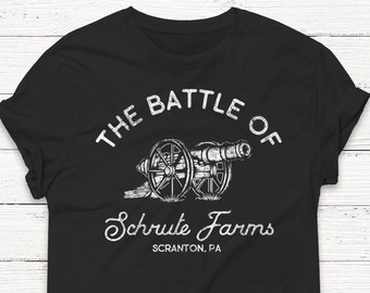 The Office Tshirt - Schrute Farms Shirt - Scranton - Dwight Schrute - Graphic Tee - Dunder Mifflin - Michael Scott