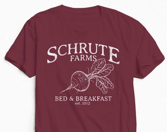 Schrute Farms tshirt, The Office Shirt, Graphic Tee, Schrute T-shirt, Schrute Beets, The Office, Tshirt