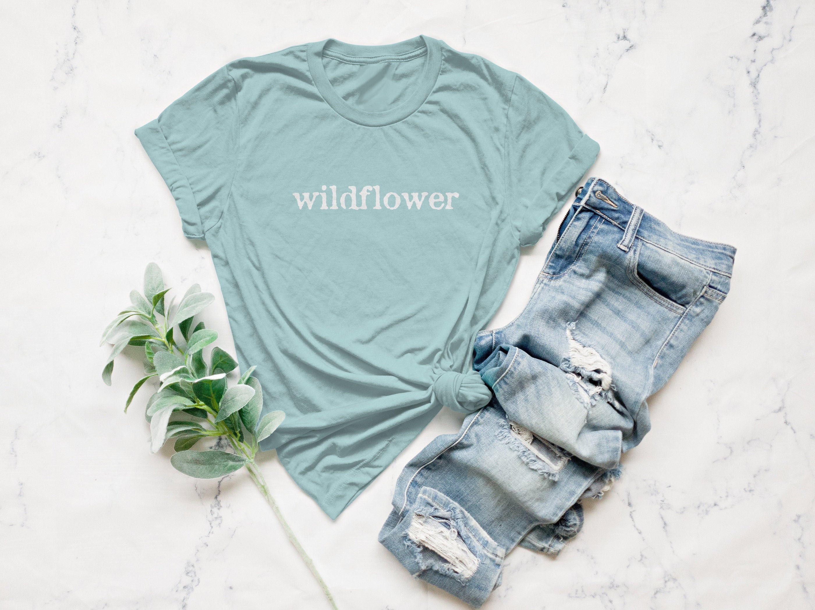 Camicia Floreale Vintage Donna Boho – T-Shirt Girocollo Con Stampa Fiori Selvatici – Estate Leggera – Taglie S M L XL - 2
