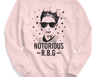 Notorious RBG Sweatshirt Women's 