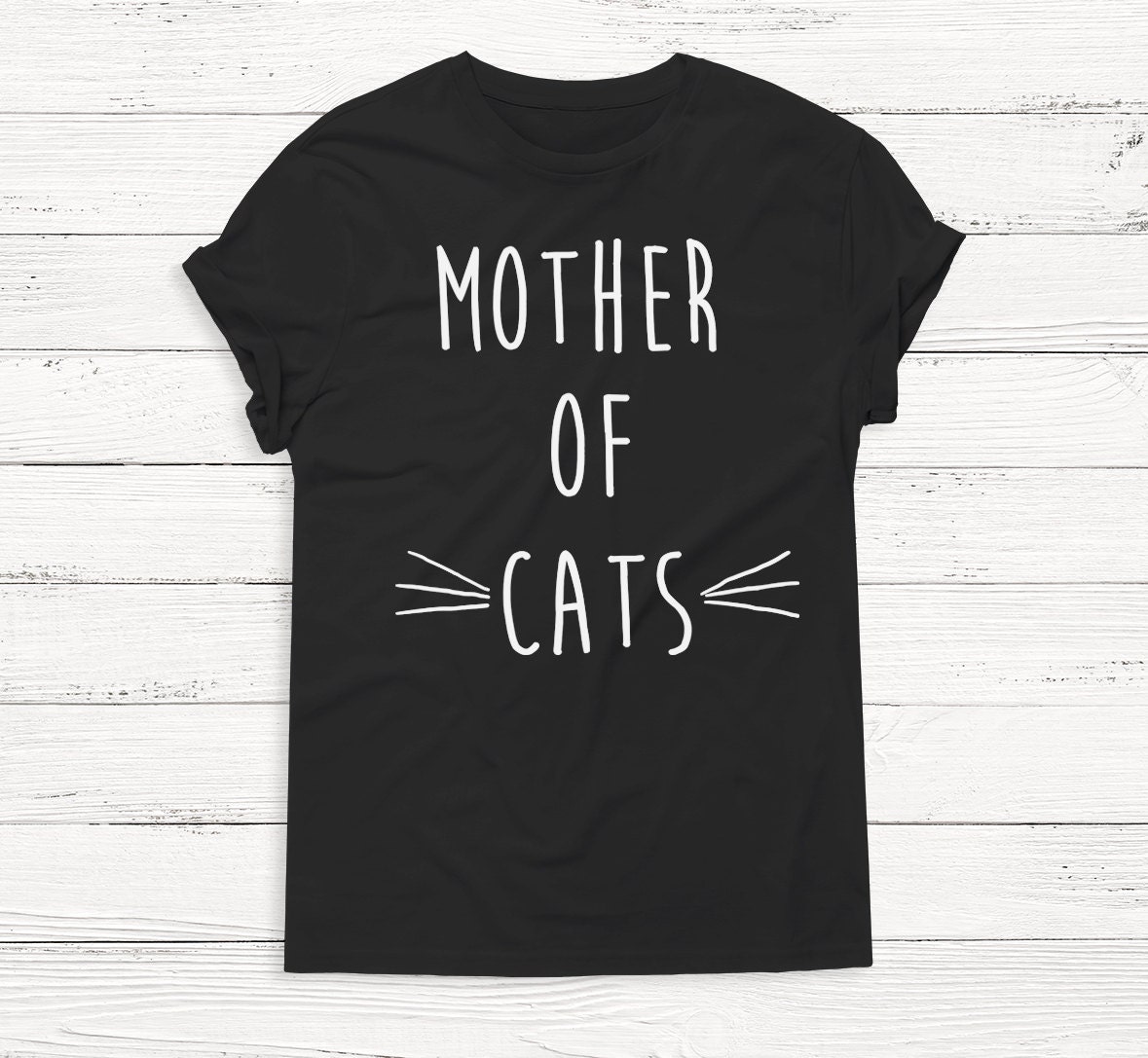 Mother of Cats Cat Pet Animal Funny T-shirt Men Women - Etsy