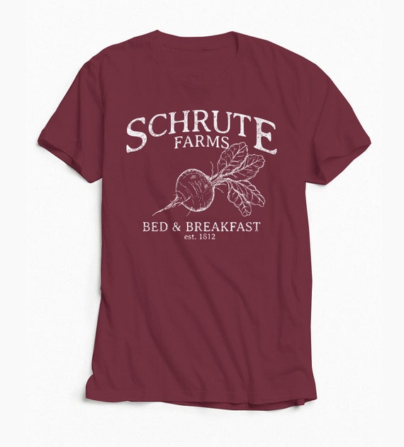 Schrute Farms tshirt, The Office Shirt, Graphic Tee, Schrute T-shirt, Schrute Beets, The Office, Tshirt