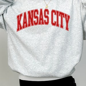 Karma Sweatshirt, Kansas City Sweatshirt, Karma Is the Guy, Sports Sweatshirt, Pullover Sweatshirt, Oversized Sweatshirt image 2