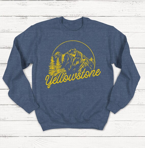 Vintage yellowstone sweatshirt sale
