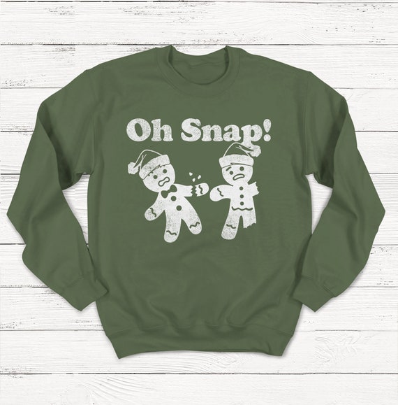 Oh snap ugly christmas deals sweater