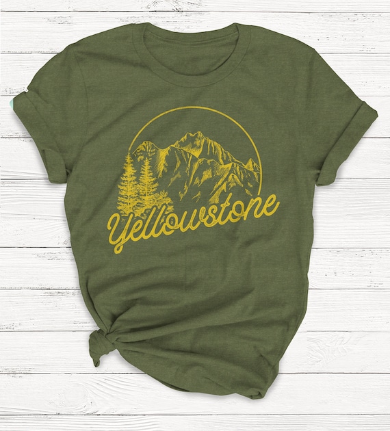 Yellowstone Tshirt Outdoor Shirt 