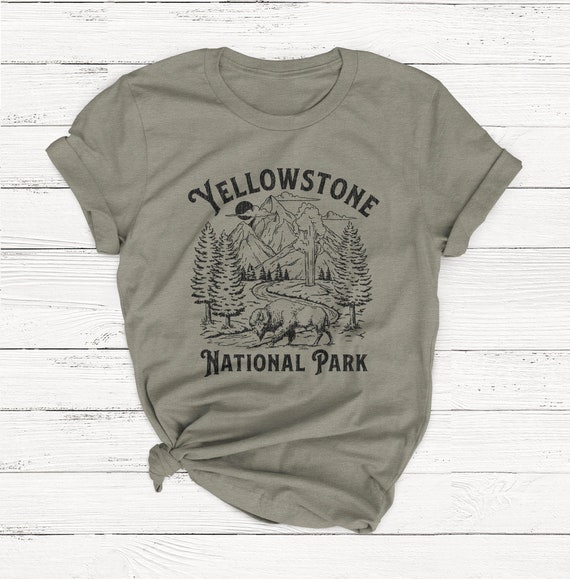 Vintage Yellowstone National Park Shirt Vintage Yellowstone National Park Shirt