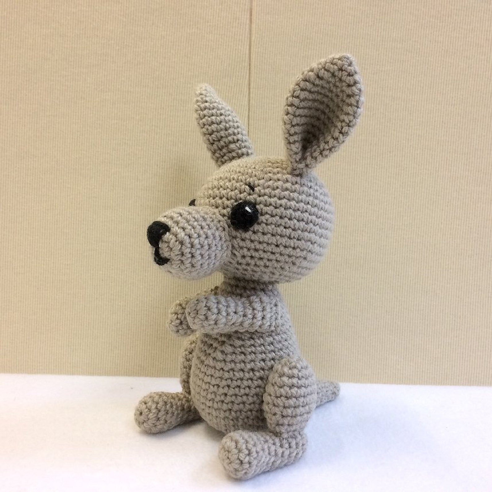 Amigurumi JOEY Baby Kangaroo Crochet Kangaroo Kangaroo Etsy