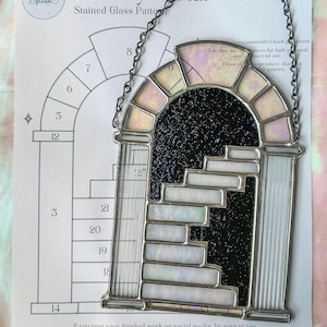 Digital Pattern Fantasy Portal | Stained Glass Pattern