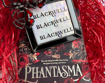 Phantasma Blackwell Stained Glass Art | Bookish Fanart Gift Merch | Kaylie Smith | Ophelia