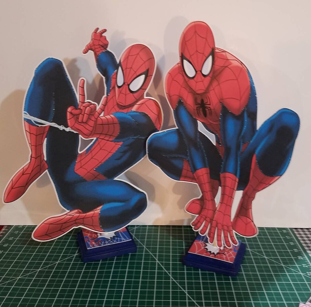 Spiderman Centerpieces - Etsy