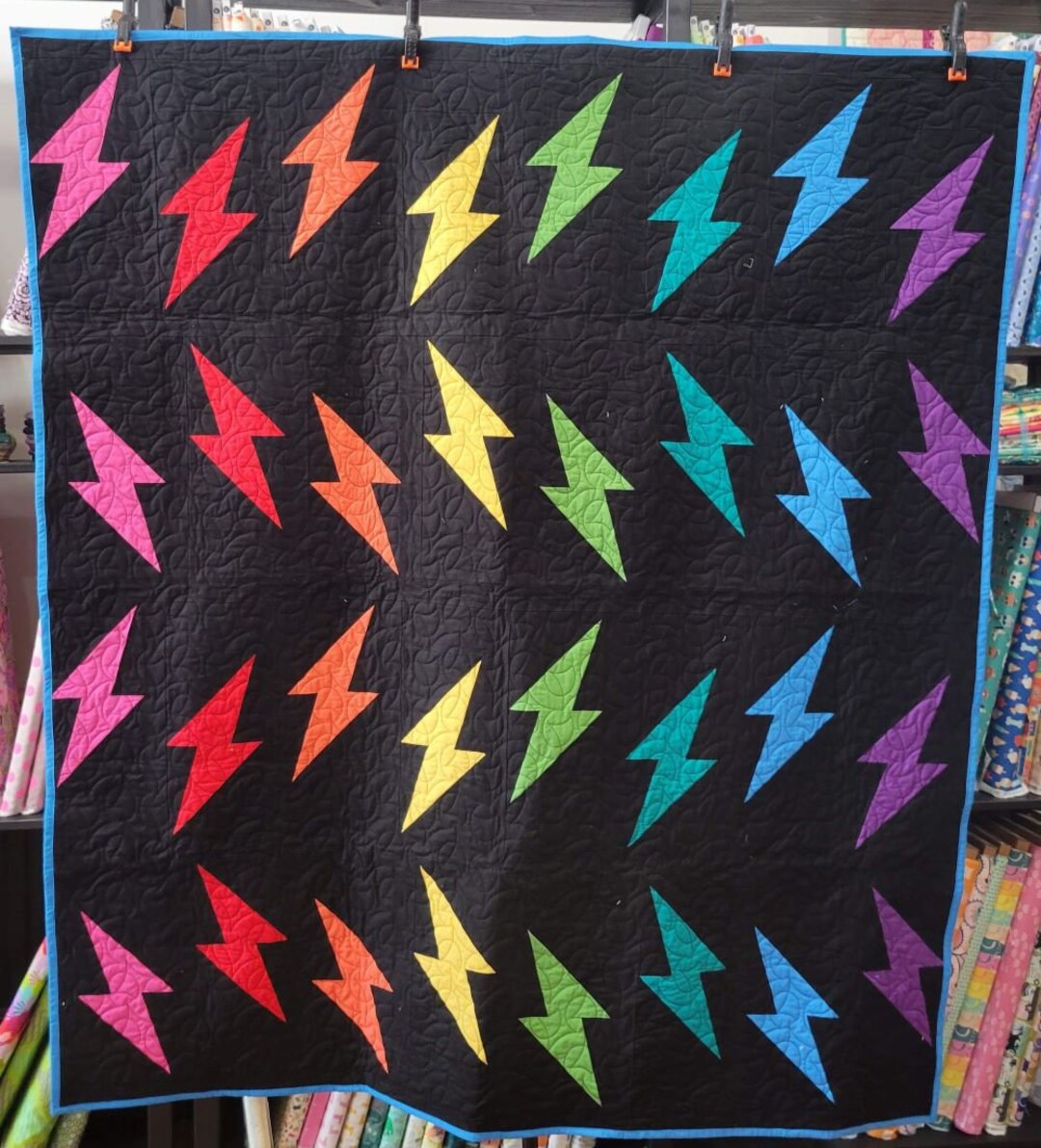 Static Age Quilt Kit Includes Pattern by Libs Elliott Free Shipping - Etsy