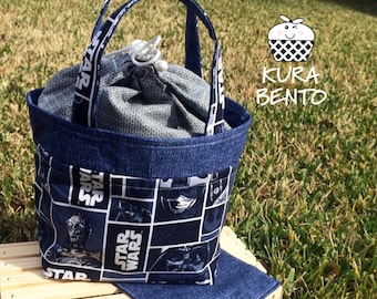 Star Wars Bento Lunch Bag with Drawstring