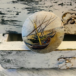 Van Gogh Art Theme Handmade Wood Cabinet Knobs Drawer Pulls Set of 6 image 8