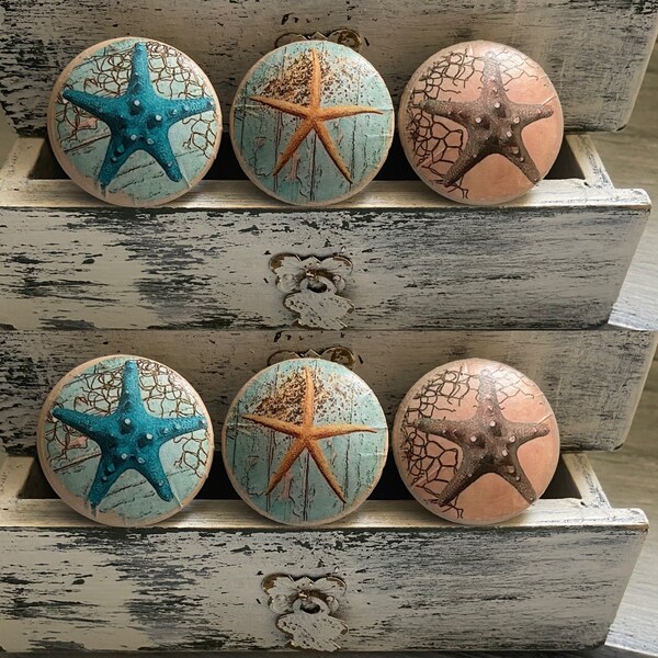 Coastal Knobs Etsy